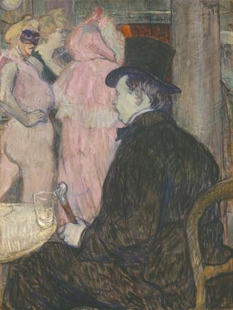 Henri de Toulouse-Lautrec Maxime Dethomas 1896  Art Print